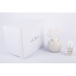 Profumatore Bianco albero della vita porcellana Bianco in scatola regalo
