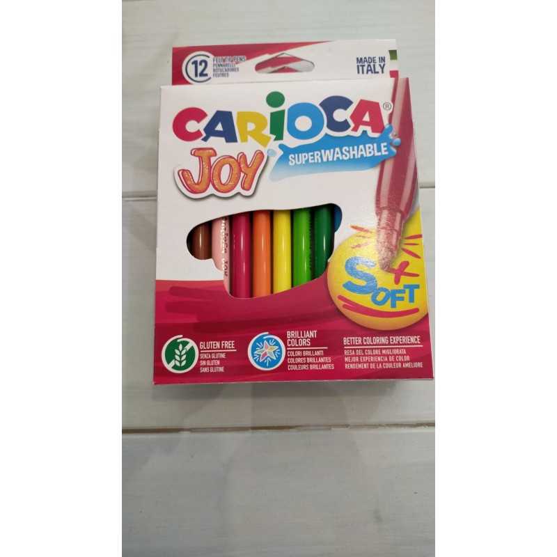 Carioca Joy colori a pennarelli 12  pz