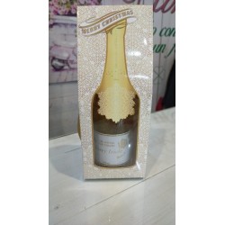 Bottiglia "champagne"c/gel doccia glitterato in conf. regalo